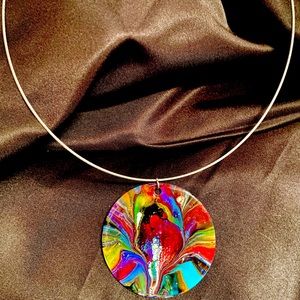 ABSTRACTSBYDANI & Co. STATEMENT NECKLACE